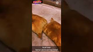 Iraqi local baked bread and samoon  subscribe shorts [upl. by Melamie]