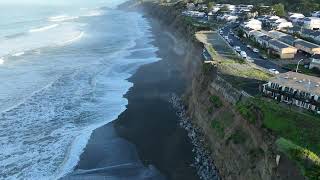 Watch Pacifica Coastal Erosion Jan 14 2024 [upl. by Ahtenek]