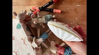 DIY  Wir werkeln ein Muschelbuch [upl. by Inaliel]