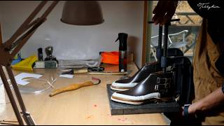 Making HANDMADE Double Monk Strap Boots From start to finish [upl. by Wagner]