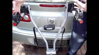 Cycle Lab  Thule Xpress 2 bike carrier [upl. by Aleakam651]