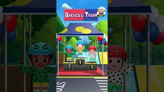 साइकिल रेस गाना  Tour de France Shorts ChuChuTV HindiRhymes BicycleRace tourdefrance2024 [upl. by Calen]