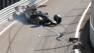 5 bizarre crashes of Grosjean [upl. by Farica]