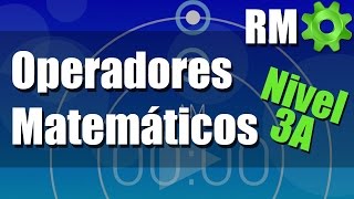 Operadores Matemáticos  Ejercicios Resueltos  Nivel 3A [upl. by Leasia]