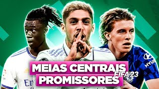 22 MEIAS CENTRAIS MAIS PROMISSORES do FIFA 23  Promessas por Posição  Modo Carreira [upl. by Aihcats870]