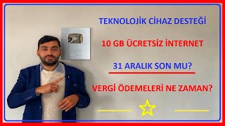 VERGİSİZ TELEFON VE BİLGİSAYARTABLET VERGİ İADESİ NE ZAMAN 31 ARALIK SON BAŞVURU GÜNÜ MÜ [upl. by Iaverne]