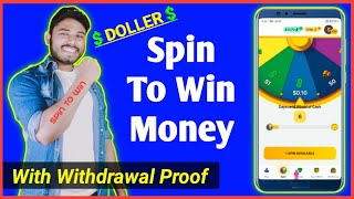 Spin To Win Real Money  Earn Money Online  Spin To Earn Money [upl. by Llehsor]