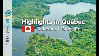 Road trip amp Things to do in Quebec Canada Great Trail amp Outdoor activities [upl. by Nnaeiram]