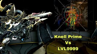 Knell Prime Vs Lvl9999 Steel Path Disruption Level Cap  Warframe [upl. by Yendirb]