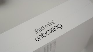 iPad mini 2 unboxing [upl. by Inalel]