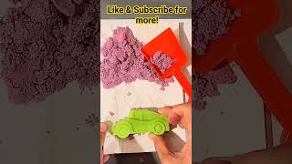 Kinetic sand indoor activity idea for children Kids fine motor skills development Educational [upl. by Alyakcim]