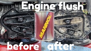 Mannol engine oil flush is safe dont listen to myths [upl. by Ainesell436]