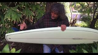 Derek Hynd Hyndline Surfboards Code 74 from 1974 [upl. by Enilemme]