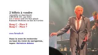 Salvatore Adamo  Le monde a mal  Concert à Genève Suisse [upl. by Raphael]