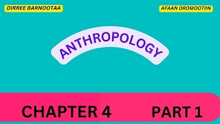 Anthropology Chapter 4 Part 1 Marginalization Vulnerability and Minorities in Afaan Oromoo [upl. by Ahsikcin157]