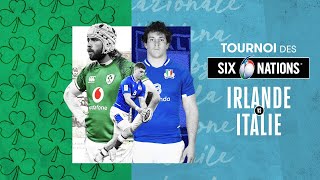 Match Irlande Italie 2024  Tournoi des 6 nations 2024  Rugby [upl. by Gaal]