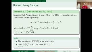 Sequential Changepoint Detection in Stochastic Differential Equations [upl. by Staffan199]