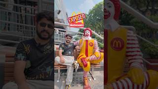 Exposing McDonalds Burger  🍔❌ foodie foodchallenge exposed mcdonalds [upl. by Terrag686]