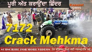 71 72 Crack Mehkma 1st Prize Winner of Tractor Tavian Mukabla Budhi Pind Hoshiarpur Kabaddi Times [upl. by Gladi119]