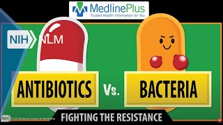 Antibiotics vs Bacteria Fighting the Resistance [upl. by Cheston]