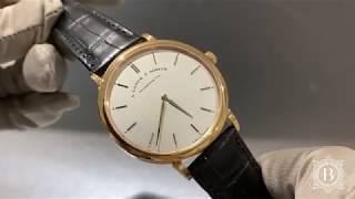 A Lange and Sohne Saxonia Thin Manual Wind 211032 [upl. by Oca654]