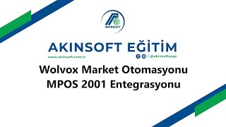 AKINSOFT Wolvox Market Otomasyonu İnter Mpos 2001 Entegrasyonu [upl. by Karee]