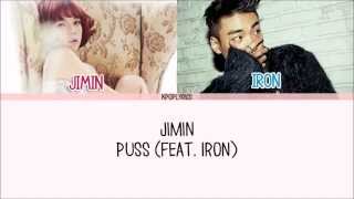 Jimin AOA  Puss feat Iron EngRomHan Picture  Color Coded HD [upl. by Nyrb501]