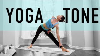 Yoga for Toned Body  Ali Kamenova Yoga [upl. by Doerrer225]