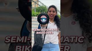 SemiAutomatic Bike Cover  The MustHave Accessory for Every Bike Owner [upl. by Deys934]