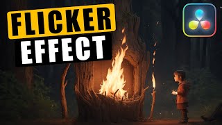 How to do FLICKER Effect in Davinci Resolve [upl. by Aya823]