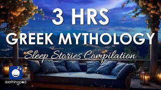 Bedtime Sleep Stories  💙 3 HRS Olympian Goddesses Greek Mythology Stories Compilation 🔥 Greek Gods [upl. by Brigham]