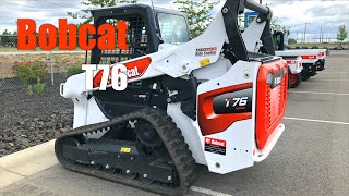 Bobcat® T76 Loader WalkAround  Peak Machinery [upl. by Refitsirhc]