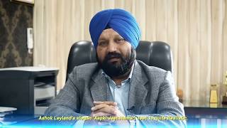 Ashok Leyland Customer Testimonial  Yamuna Nagar 3718 [upl. by Odnumde321]