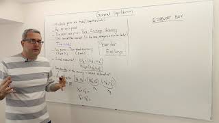 M8E1 Microeconomics General Equilibrium Introduction to Pure Exchange Economy [upl. by Tound]