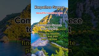 Karpathos Greece  most beautiful place of the world  holiday place  Greece travel trending cat [upl. by Neils]