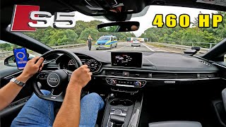 JUST LOOK AWAY AUDI S5 is ILLEGAL but FAST on AUTOBAHN [upl. by Li]