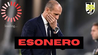 ESONERO ALLEGRI Riunione dURGENZA tra i vertici Bianconeri Decisione comunicata al Mister [upl. by Oibaf]