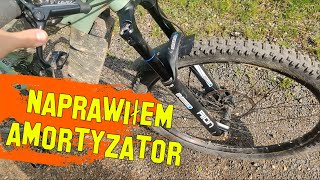 Naprawiłem amortyzator sr suntour  ebike Rower Elektryczny [upl. by Sands385]