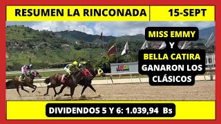 RESUMEN COMPLETO 👉 LA RINCONADA INH hoy Domingo 15 de SEPTIEMBRE 2024 [upl. by Warila]