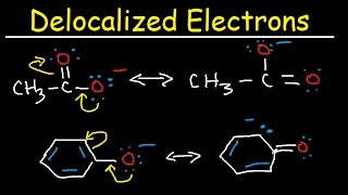 Delocalized vs Localized Electrons  pKa Acidity Conjugate Base Resonance Contributors [upl. by Dukie]