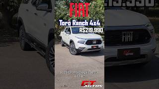 As coisas mais legais da Fiat Toro Ranch 20 Diesel 4x4 shorts [upl. by Eniarol]