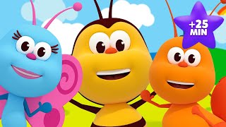 The Hokey Pokey Dance and More Songs 2  Kids Songs amp Nursery Rhymes  Boogie Bugs [upl. by Ingrid]