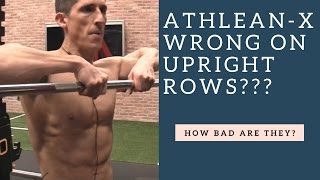 RE Athlean X  Upright Rows Are NOT The Most Dangerous Shoulder Exercise  This Is [upl. by Aicnerolf]