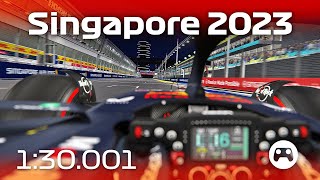 F1 2023 Singapore  130001  RSS Formula Hybrid 2023 v2  Assetto Corsa  Hotlap  Setup [upl. by Ameline74]