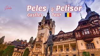 How to visit Peles amp Pelisor Castle Romania Tour amp Tickets Travel Guide [upl. by Akeim]