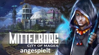 Mittelborg angespielt StadtbauSurvivalRoguelike Deutsch German Gameplay [upl. by Gnilyarg]