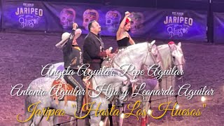 Angela Aguilar y Pepe Aguilar  Jaripeo quotHasta Los Huesosquot [upl. by Woodson101]