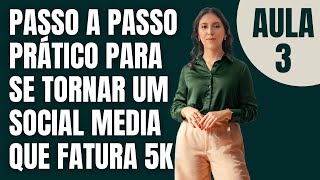 Aula 3 CURSO VIVER DE SOCIAL M  O passo a passo para se tornar um Social Media que fatura 5 mil [upl. by Deni]