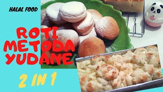 Autolisishalalfoodfrybakebun CARA MEMBUAT ROTI lembut 2 in 1 [upl. by Amand]