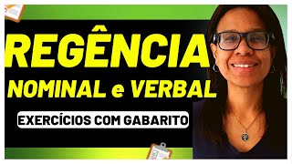 0801 Aula de Regência Verbal e Nominal Português  casos gerais [upl. by Naek720]